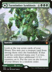 Turntimber Symbiosis // Turntimber, Serpentine Wood (Extended Art) [Zendikar Rising] | Exor Games Truro