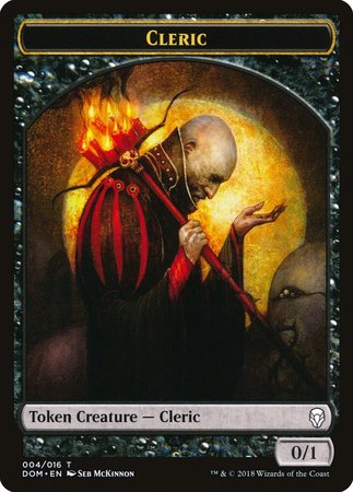 Cleric Token [Dominaria Tokens] | Exor Games Truro