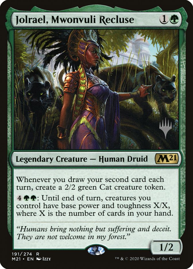 Jolrael, Mwonvuli Recluse (Promo Pack) [Core Set 2021 Promos] | Exor Games Truro