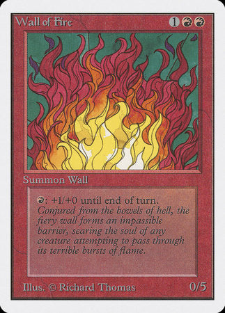 Wall of Fire [Unlimited Edition] | Exor Games Truro