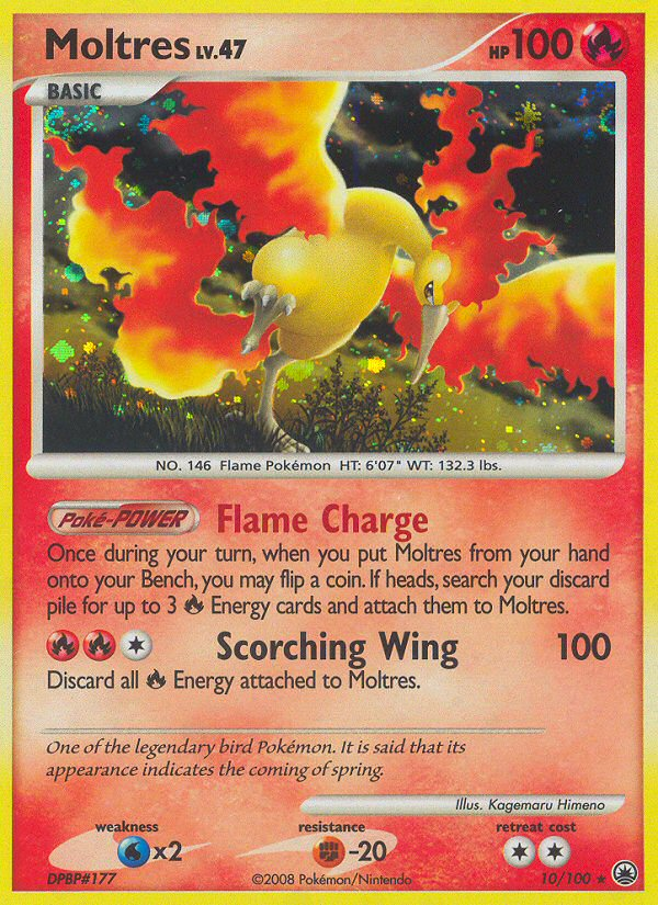 Moltres (10/100) [Diamond & Pearl: Majestic Dawn] | Exor Games Truro