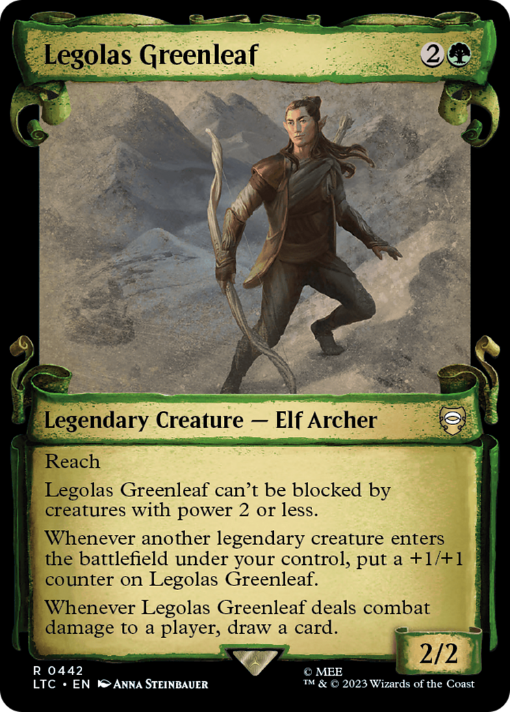 Legolas Greenleaf [The Lord of the Rings: Tales of Middle-Earth Commander Showcase Scrolls] | Exor Games Truro