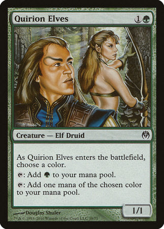 Quirion Elves [Duel Decks: Phyrexia vs. the Coalition] | Exor Games Truro