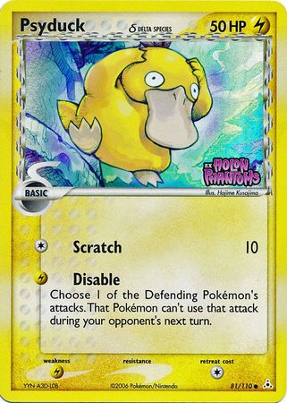 Psyduck (81/110) (Delta Species) (Stamped) [EX: Holon Phantoms] | Exor Games Truro