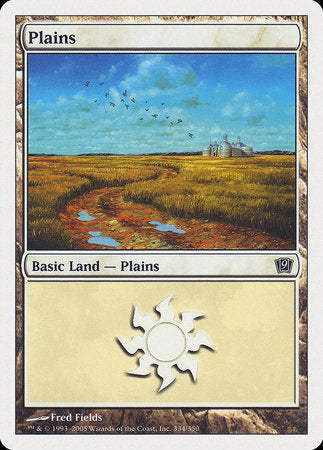 Plains (334) [Ninth Edition] | Exor Games Truro