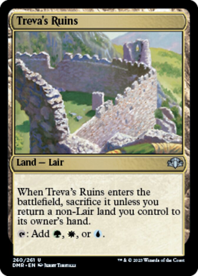 Treva's Ruins [Dominaria Remastered] | Exor Games Truro