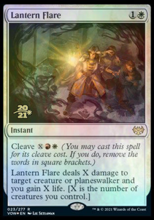 Lantern Flare [Innistrad: Crimson Vow Prerelease Promos] | Exor Games Truro