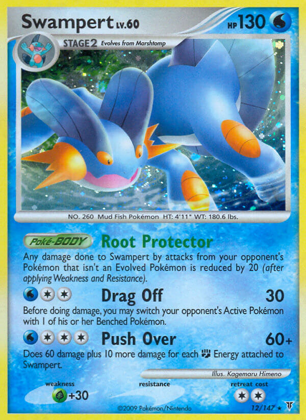 Swampert (12/147) (Theme Deck Exclusive) [Platinum: Supreme Victors] | Exor Games Truro