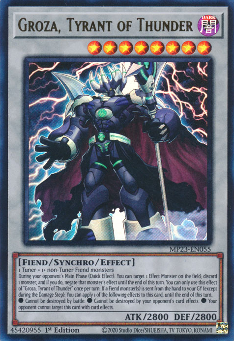 Groza, Tyrant of Thunder [MP23-EN055] Ultra Rare | Exor Games Truro