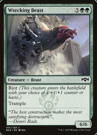 Wrecking Beast [Ravnica Allegiance] | Exor Games Truro