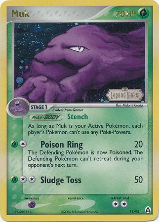 Muk (11/92) (Stamped) [EX: Legend Maker] | Exor Games Truro