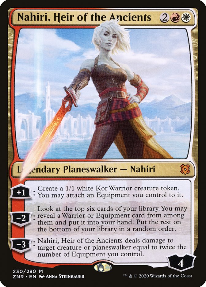 Nahiri, Heir of the Ancients [Zendikar Rising] | Exor Games Truro