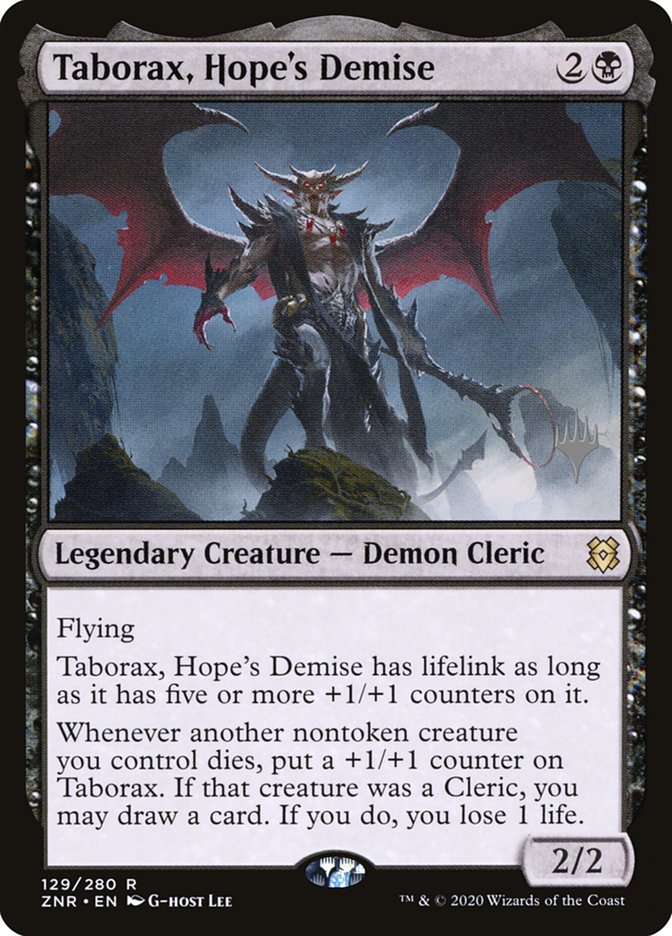 Taborax, Hope's Demise (Promo Pack) [Zendikar Rising Promos] | Exor Games Truro