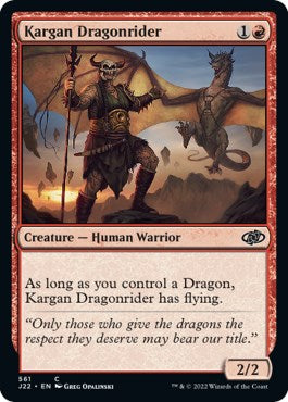 Kargan Dragonrider [Jumpstart 2022] | Exor Games Truro