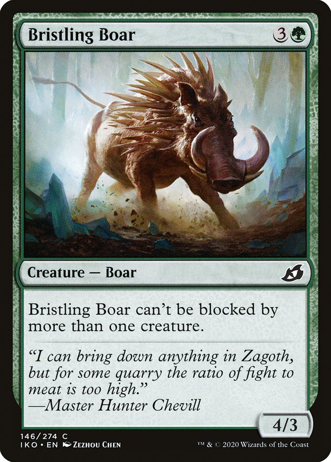 Bristling Boar [Ikoria: Lair of Behemoths] | Exor Games Truro