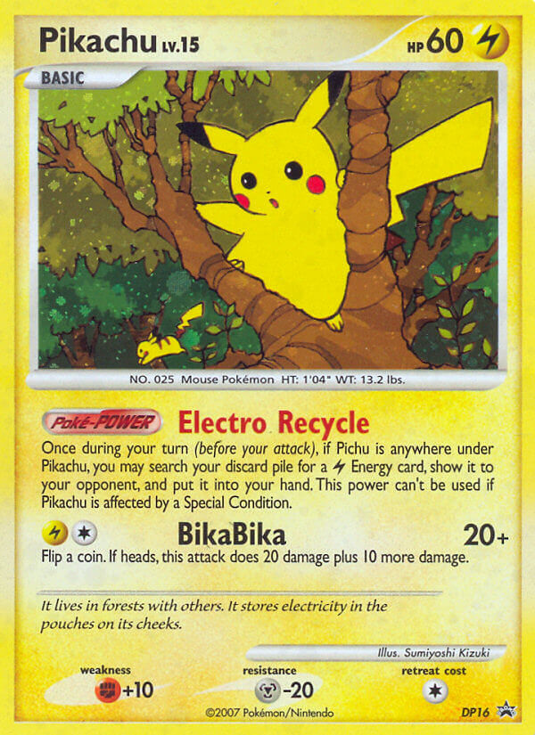 Pikachu (DP16) [Diamond & Pearl: Black Star Promos] | Exor Games Truro