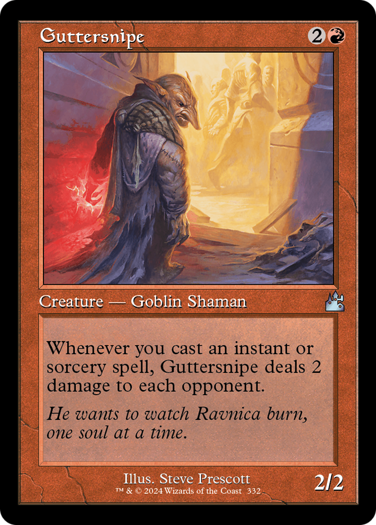 Guttersnipe (Retro Frame) [Ravnica Remastered] | Exor Games Truro