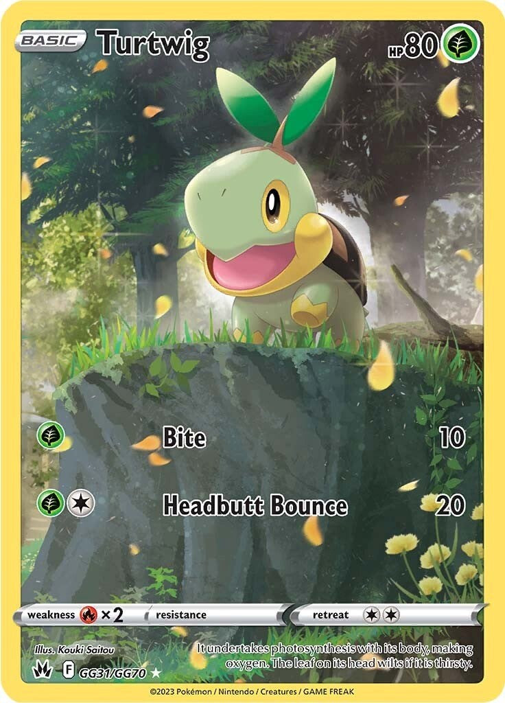 Turtwig (GG31/GG70) [Sword & Shield: Crown Zenith] | Exor Games Truro