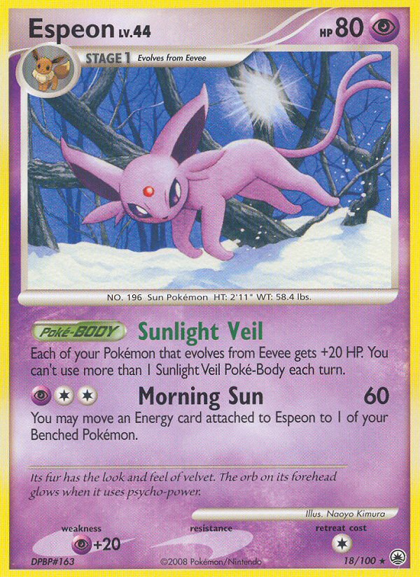 Espeon (18/100) [Diamond & Pearl: Majestic Dawn] | Exor Games Truro