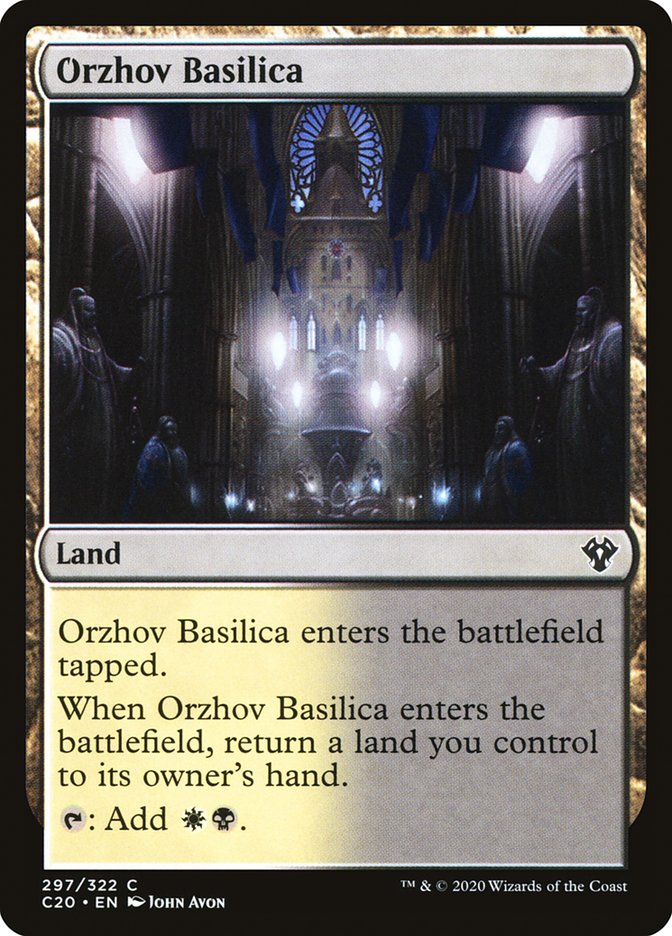 Orzhov Basilica [Commander 2020] | Exor Games Truro