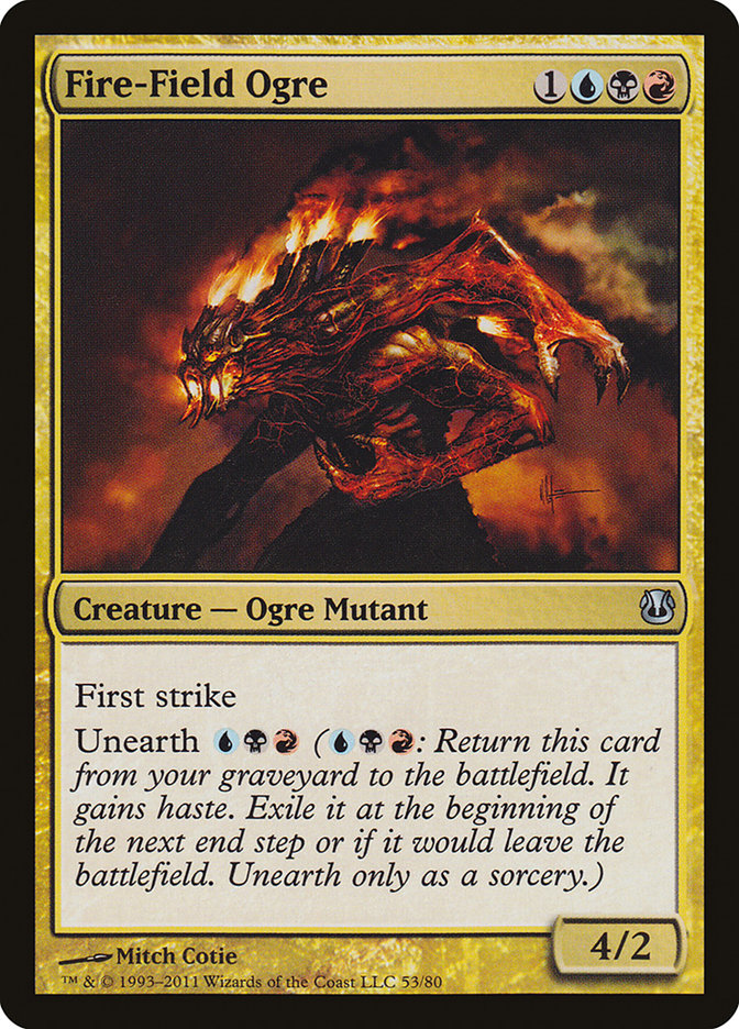 Fire-Field Ogre [Duel Decks: Ajani vs. Nicol Bolas] | Exor Games Truro