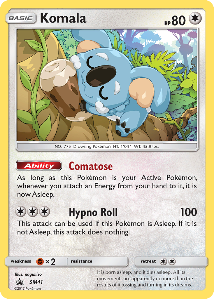 Komala (SM41) [Sun & Moon: Black Star Promos] | Exor Games Truro