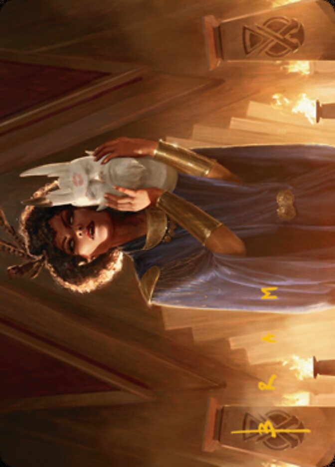 Cormela, Glamour Thief Art Card (Gold-Stamped Signature) [Streets of New Capenna Art Series] | Exor Games Truro