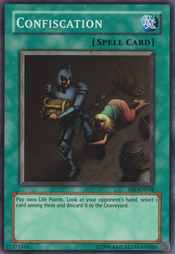 Confiscation [SRL-EN038] Super Rare | Exor Games Truro