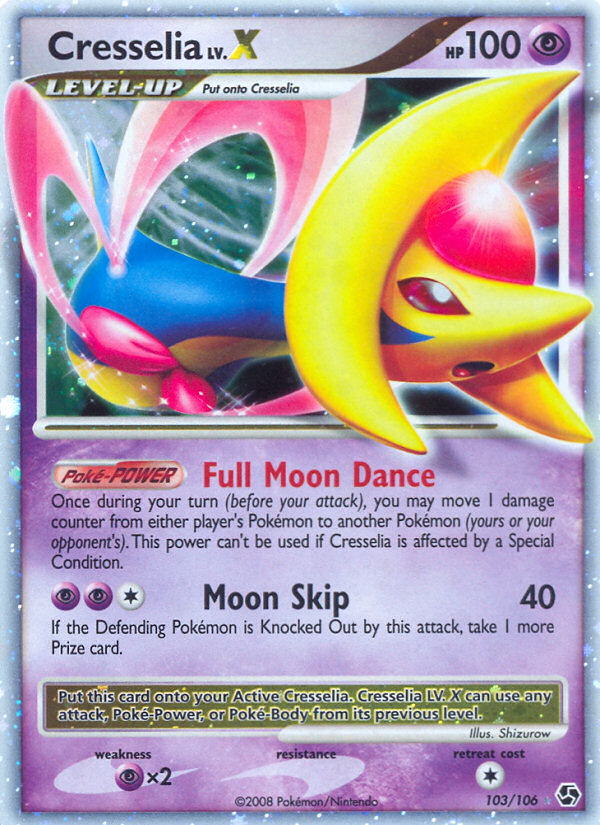 Cresselia LV.X (103/106) [Diamond & Pearl: Great Encounters] | Exor Games Truro