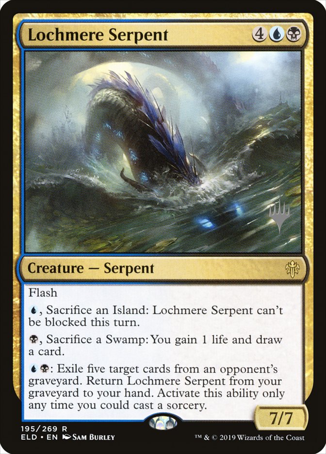 Lochmere Serpent (Promo Pack) [Throne of Eldraine Promos] | Exor Games Truro