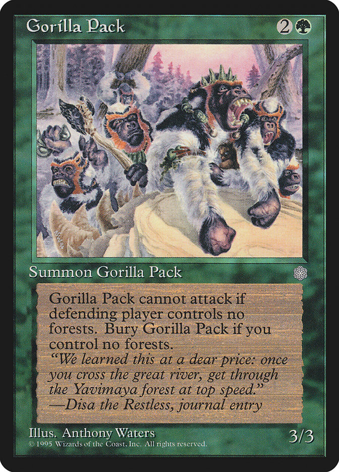 Gorilla Pack [Ice Age] | Exor Games Truro