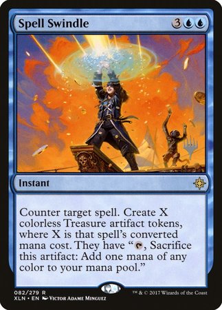 Spell Swindle [Ixalan Promos] | Exor Games Truro