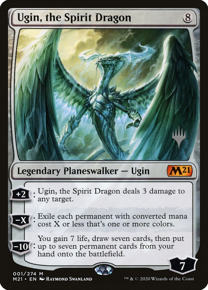 Ugin, the Spirit Dragon (Promo Pack) [Core Set 2021 Promos] | Exor Games Truro