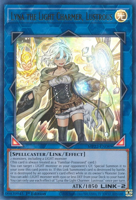 Lyna the Light Charmer, Lustrous [MP22-EN089] Ultra Rare | Exor Games Truro