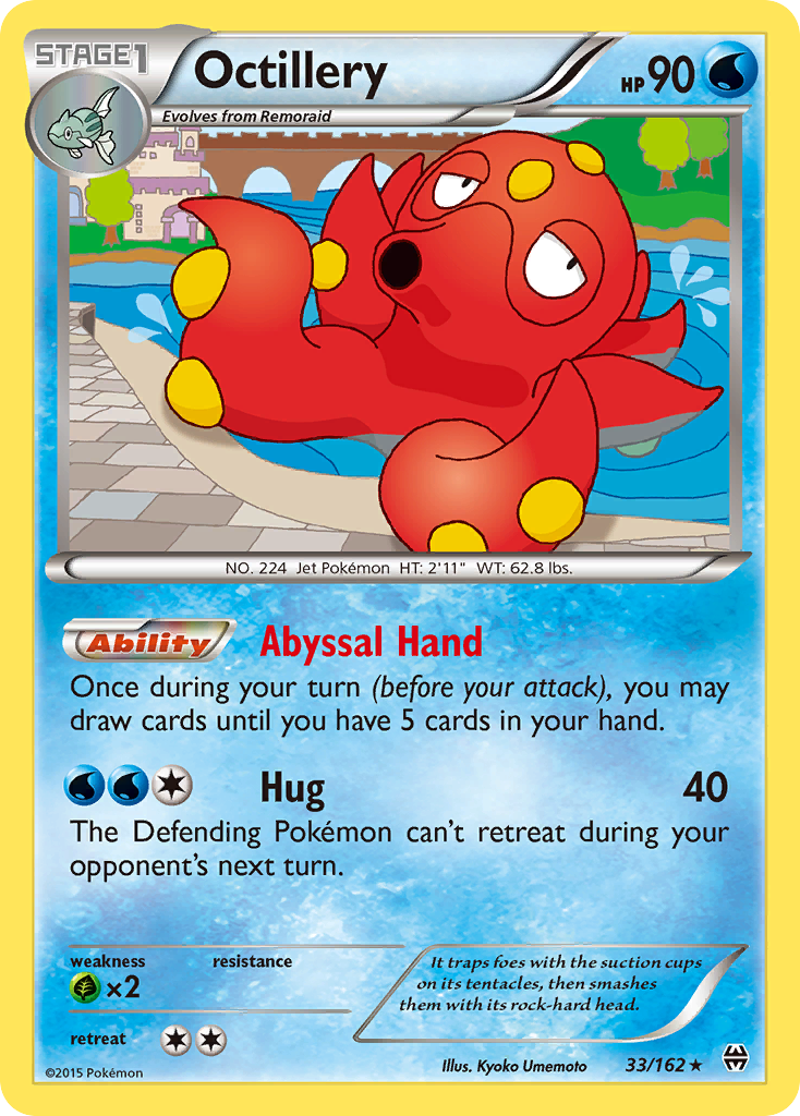 Octillery (33/162) [XY: BREAKthrough] | Exor Games Truro