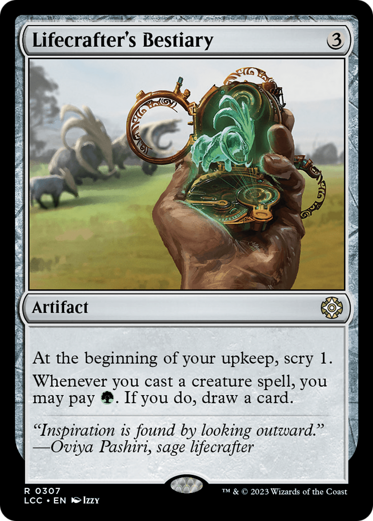 Lifecrafter's Bestiary [The Lost Caverns of Ixalan Commander] | Exor Games Truro