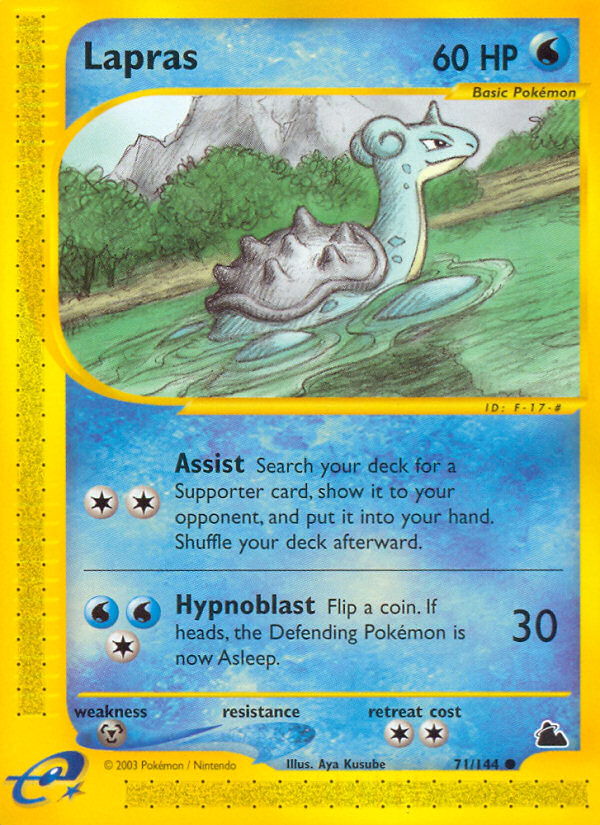 Lapras (71/144) [Skyridge] | Exor Games Truro