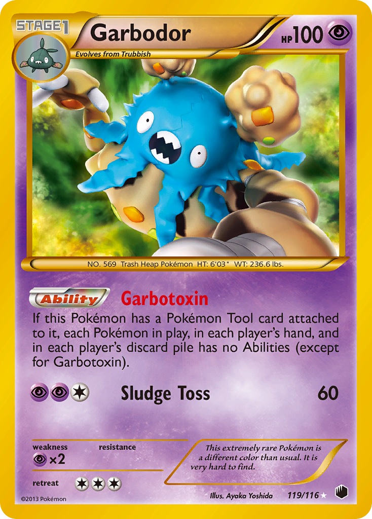 Garbodor (119/116) [Black & White: Plasma Freeze] | Exor Games Truro