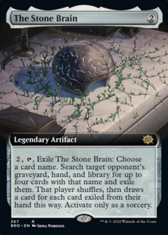 The Stone Brain (Extended Art) [The Brothers' War] | Exor Games Truro