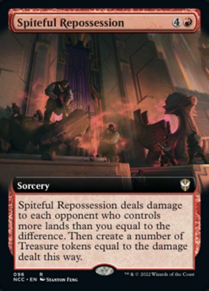 Spiteful Repossession (Extended Art) [Streets of New Capenna Commander] | Exor Games Truro