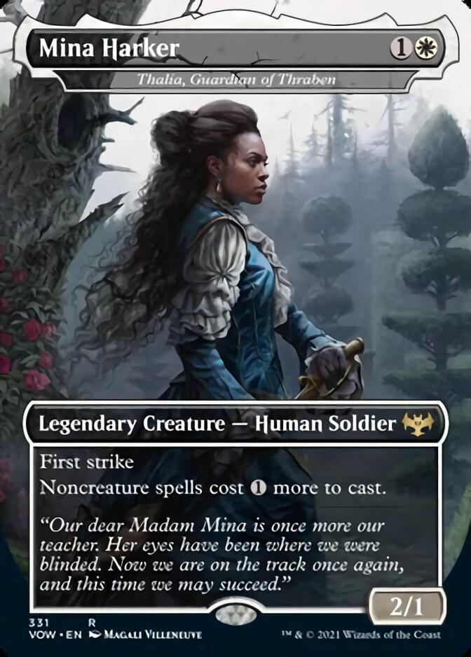 Thalia, Guardian of Thraben - Mina Harker [Innistrad: Crimson Vow] | Exor Games Truro