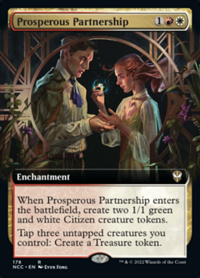 Prosperous Partnership (Extended Art) [Streets of New Capenna Commander] | Exor Games Truro