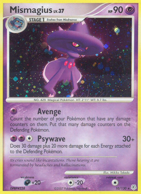 Mismagius (10/130) [Diamond & Pearl: Base Set] | Exor Games Truro