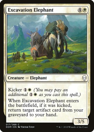 Excavation Elephant [Dominaria] | Exor Games Truro