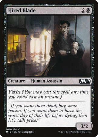 Hired Blade [Core Set 2019] | Exor Games Truro