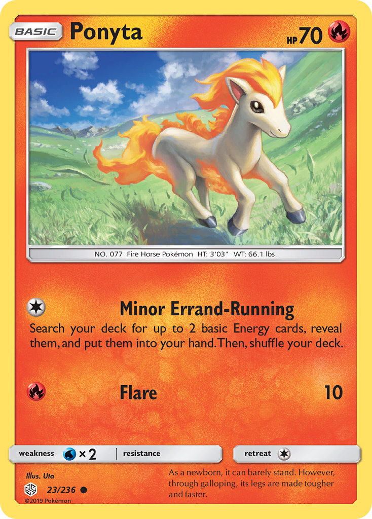 Ponyta (23/236) [Sun & Moon: Cosmic Eclipse] | Exor Games Truro