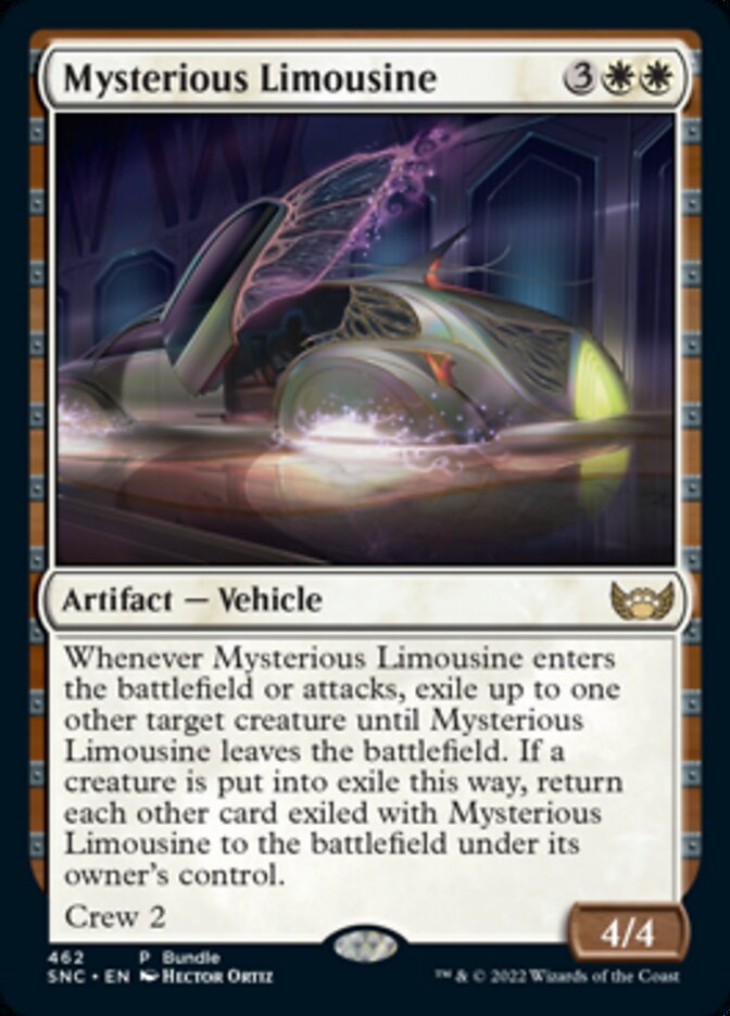 Mysterious Limousine (Bundle) [Streets of New Capenna] | Exor Games Truro