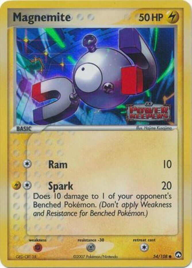 Magnemite (54/108) (Stamped) [EX: Power Keepers] | Exor Games Truro