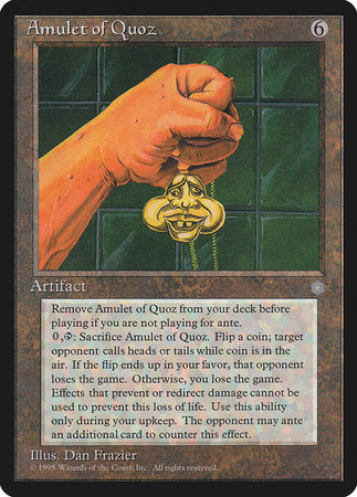 Amulet of Quoz [Ice Age] | Exor Games Truro