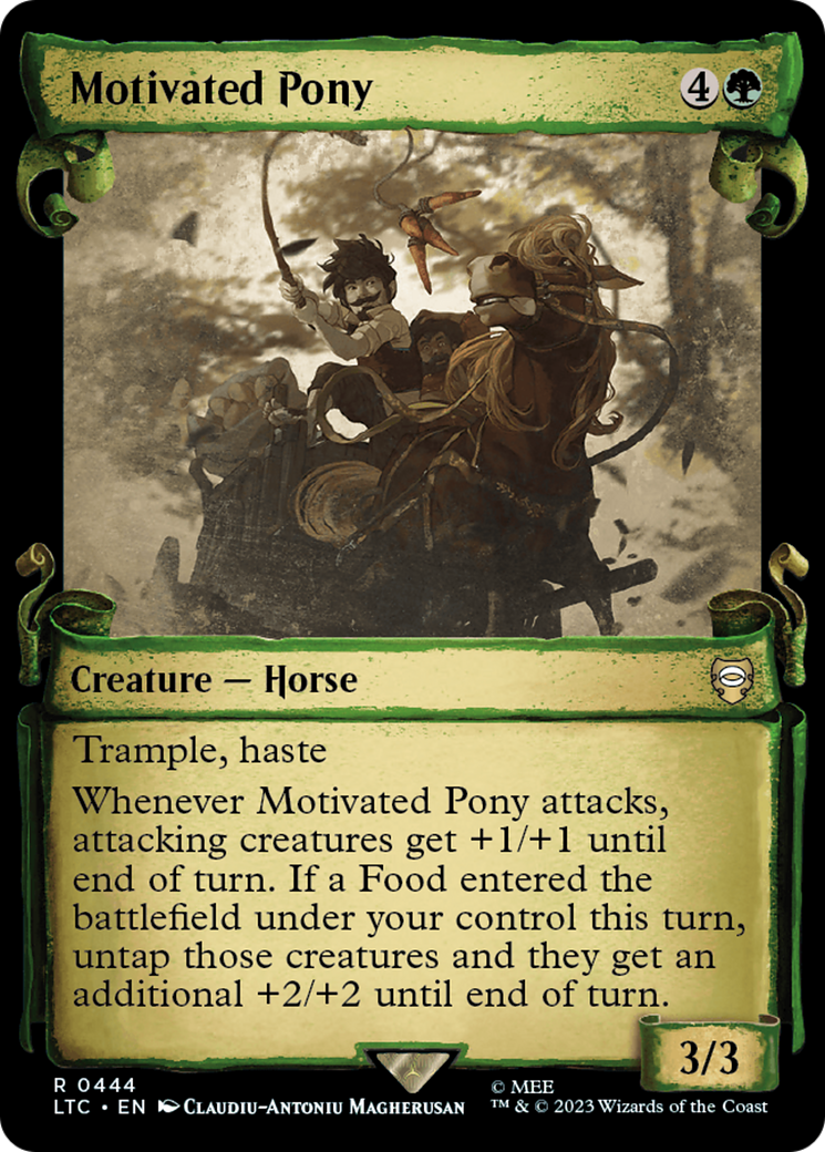 Motivated Pony [The Lord of the Rings: Tales of Middle-Earth Commander Showcase Scrolls] | Exor Games Truro